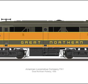 ALCO FA1 Great Northern