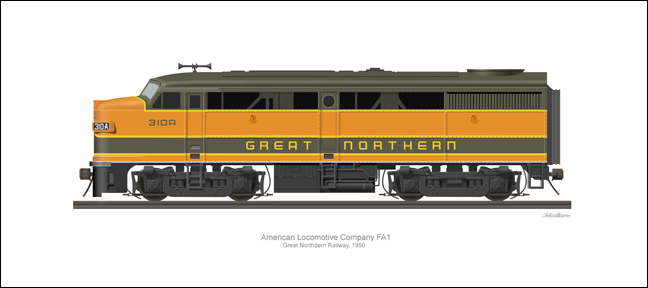 ALCO FA1 Great Northern