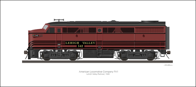 ALCO FA1 Lehigh Valley