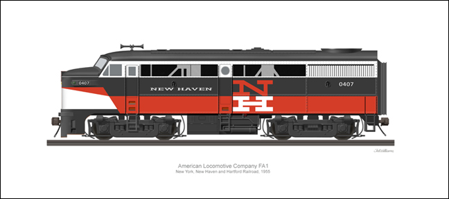 ALCO FA1 New Haven (McGinnis)