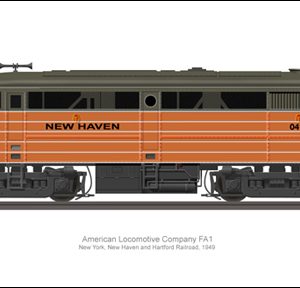 ALCO FA1 New Haven (Orange)