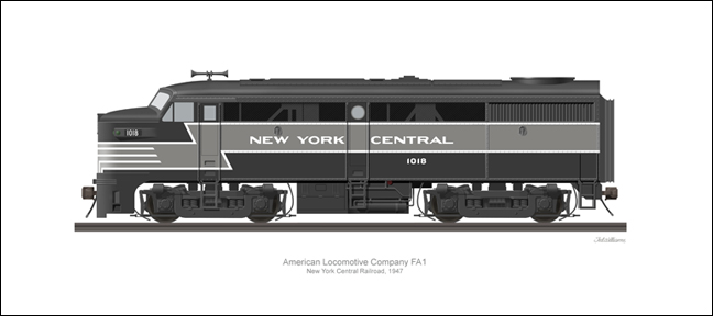 ALCO FA1 New York Central