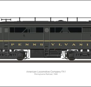 ALCO FA1 Pennsylvania Railroad