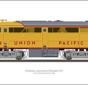 ALCO FA1 Union Pacific
