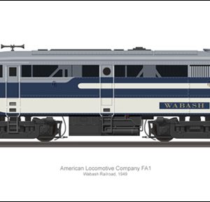 ALCO FA1 WABASH