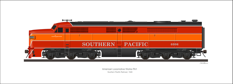 ALCO PA2 Southern Pacific