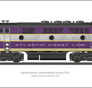 EMD F3A Antlantic Coast Line