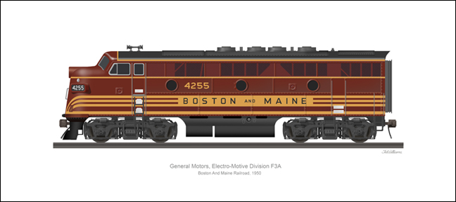 EMD F3A Boston and Maine