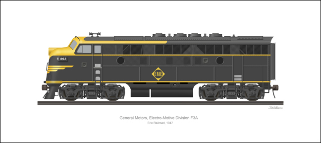 EMD F3A Erie