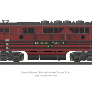 EMD F3A Lehigh Valley