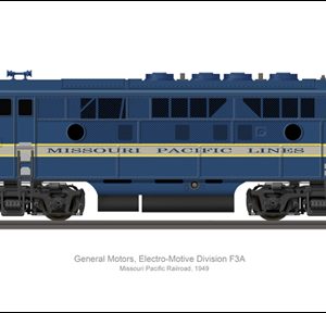 EMD F3A Missouri Pacific