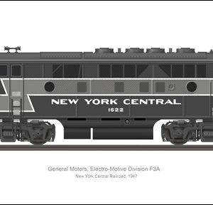 EMD F3A New York Central