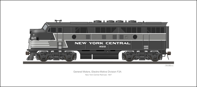 EMD F3A New York Central