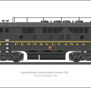 EMD F3A Pennsylvania Railroad