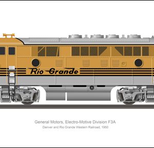 EMD F3A Rio Grande