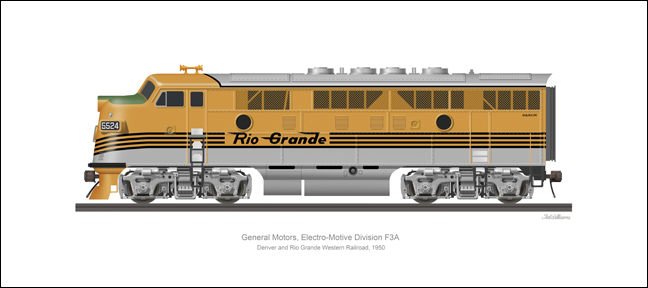 EMD F3A Rio Grande