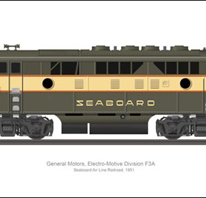 EMD F3A SEABOARD