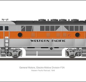 EMD F3A Western Pacific