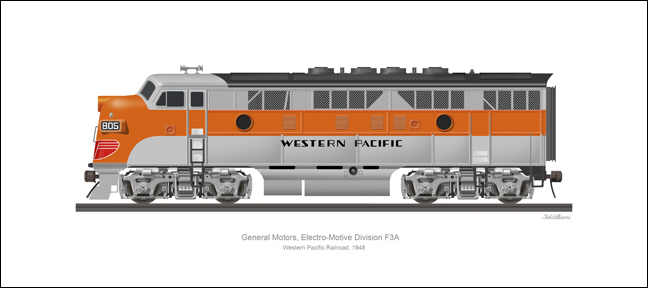 EMD F3A Western Pacific