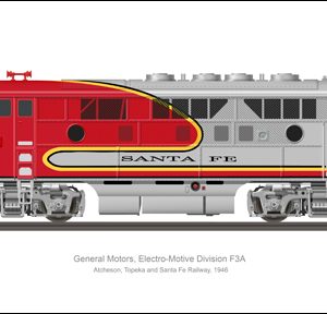 EMD F3A Santa Fe