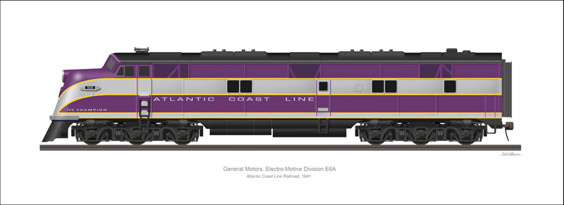 EMD E6A Atlantic Coast Line