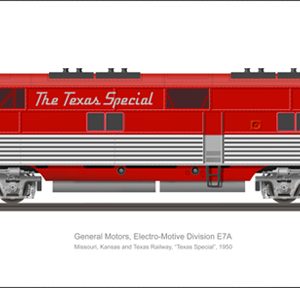 EMD E7 Missouri, Kansas and Texas Railway "The Texas Special"