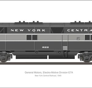 EMD E7A New York Central