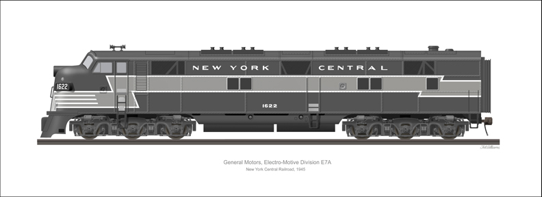 EMD E7A New York Central