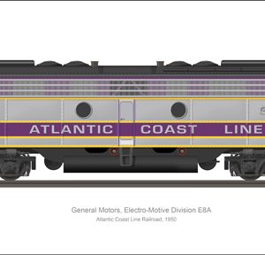 EMD E8A Atlantic Coast Line