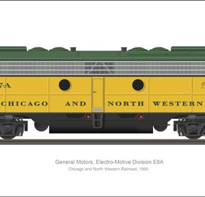 EMD E8A Chicago and North Western