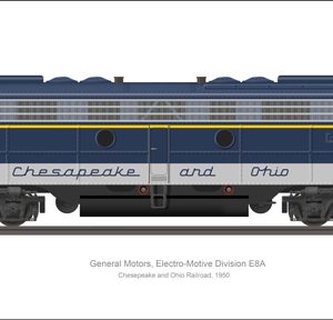 EMD E8A Chesapeake and Ohio