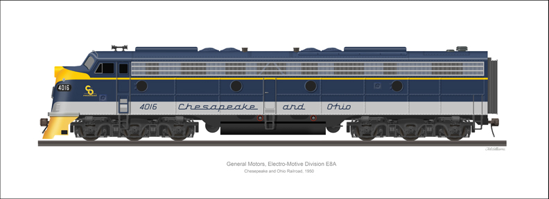 EMD E8A Chesapeake and Ohio