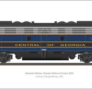 EMD E8A Central of Georgia