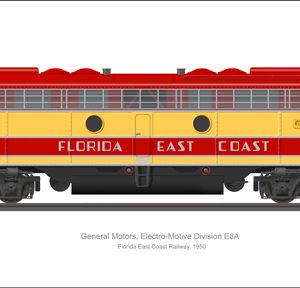 EMD E8A Florida East Coast