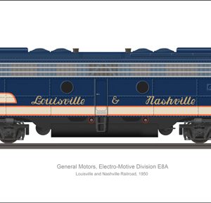 EMD E8A Louisville and Nashville
