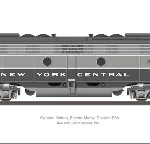 EMD E8A  New York Central