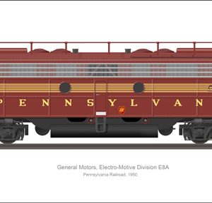 EMD E8A Pennsylvania Railroad