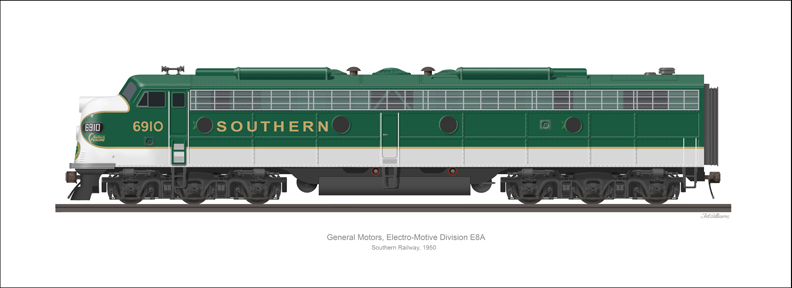 EMD E8A SOUTHERN