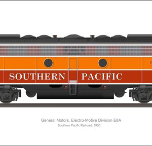 EMD E8A Southern Pacific