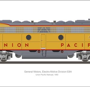 EMD E8A Union Pacific