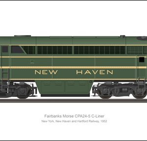 FM CPA24-5 New York, New Haven and Hartford Railroad