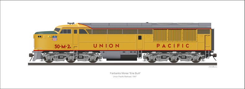 FM Erie Built Union Pacific