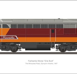 FM Erie Built Milwaukee Road