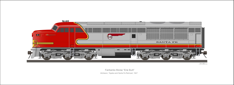 FM Erie Built Santa Fe