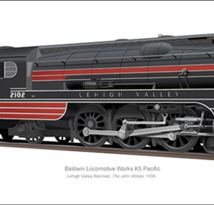 Lehigh Valley Railroad John Wilkes