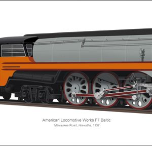 Milwaukee Road F7 Hiawatha